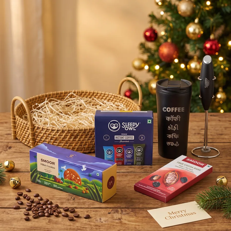 Brew Master Executive Christmas hamper, outside view