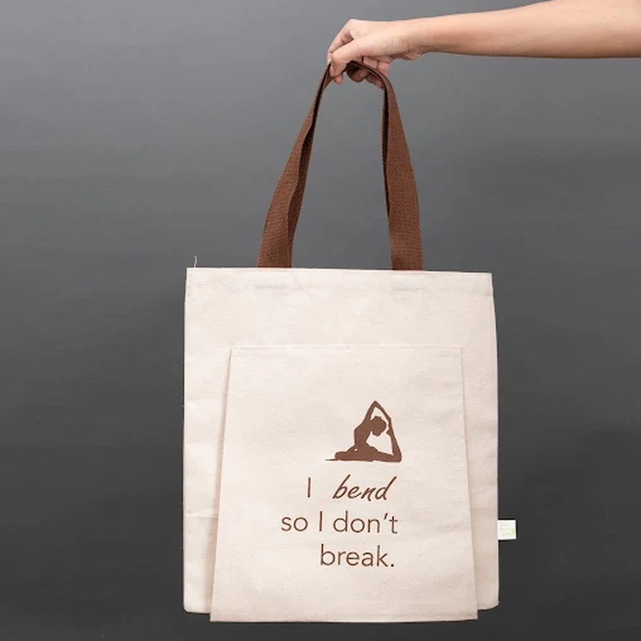 Eco-friendly canvas tote bag